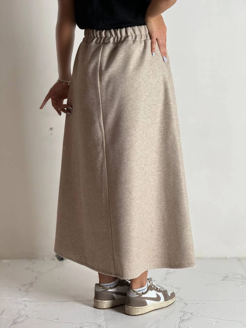 دامن پارچه ای لانگ 31085 فوتر RY