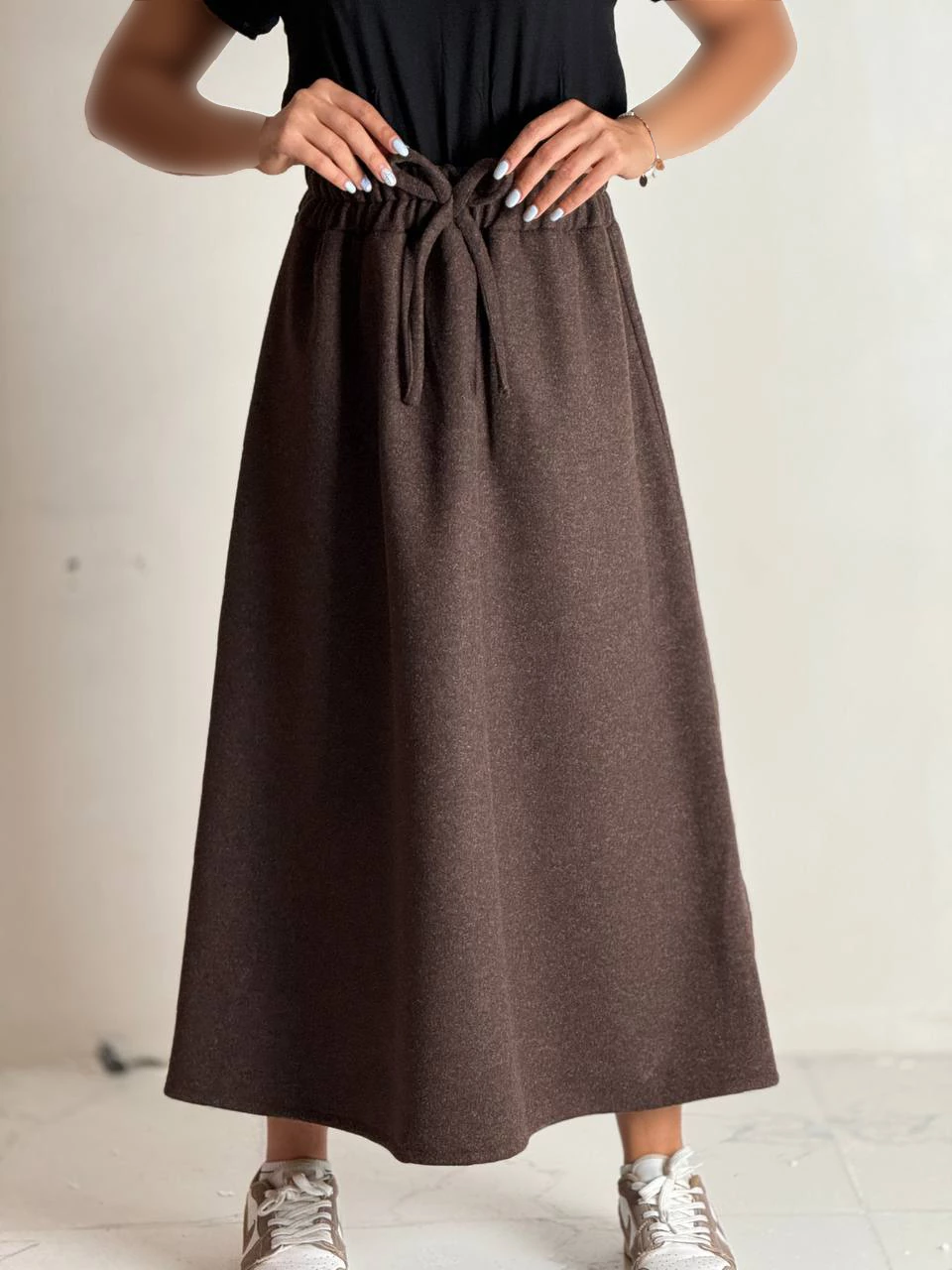 دامن پارچه ای لانگ 31085 فوتر RY