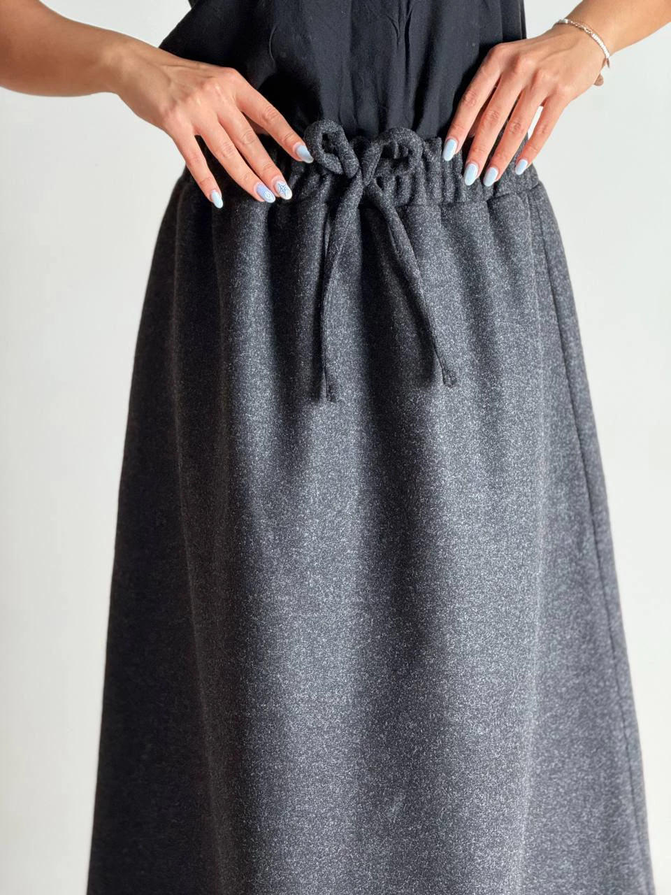 دامن پارچه ای لانگ 31085 فوتر RY