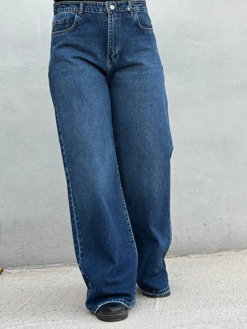 شلوار جین واید 10318 RY