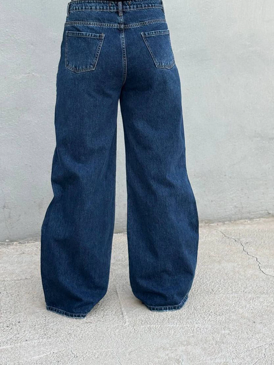 شلوار جین واید 10318 RY