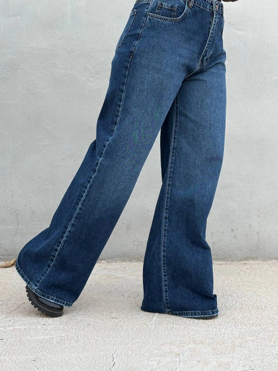 شلوار جین واید 10318 RY