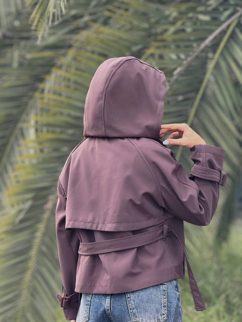 بارانی مینی 71217 سانتانا کلاهدار RY