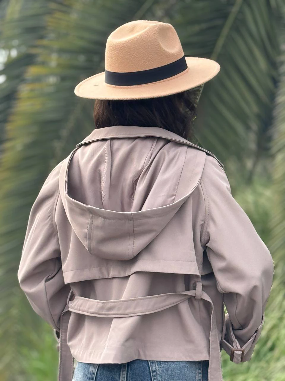 بارانی مینی 71217 سانتانا کلاهدار RY