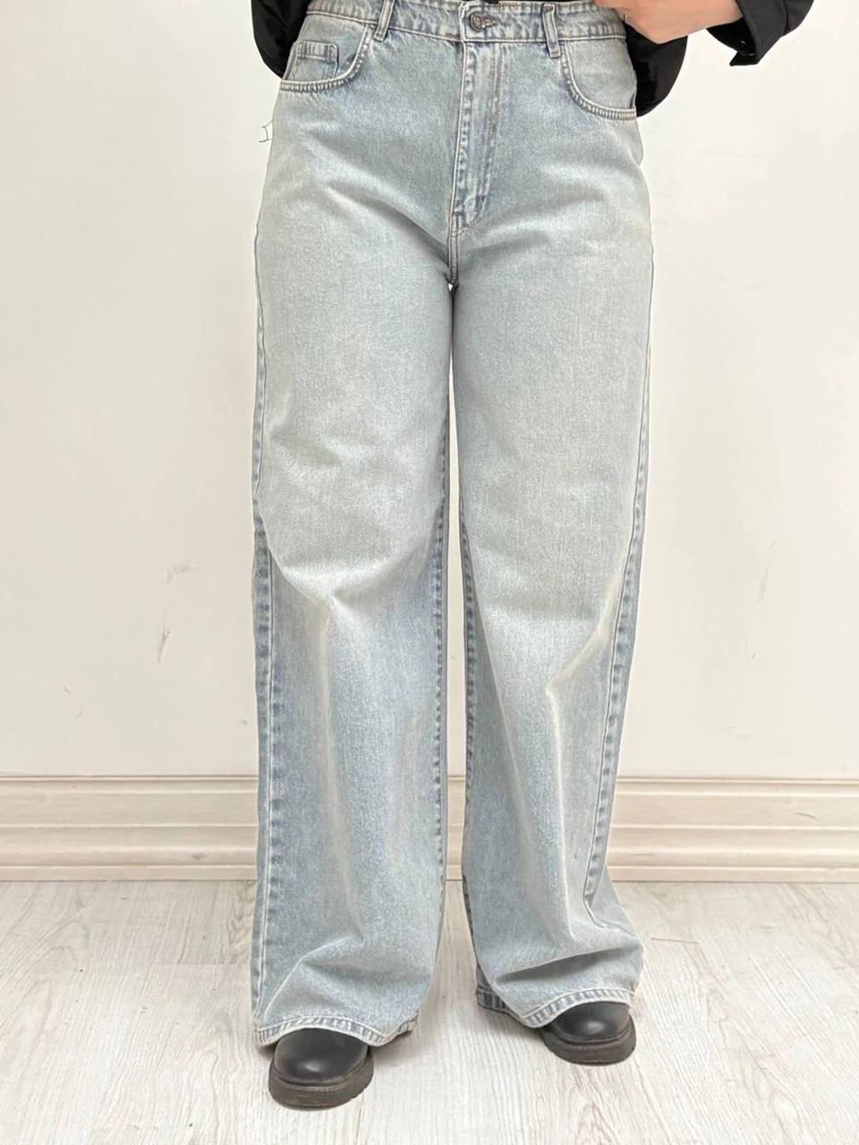 شلوار جین واید 10318 RY