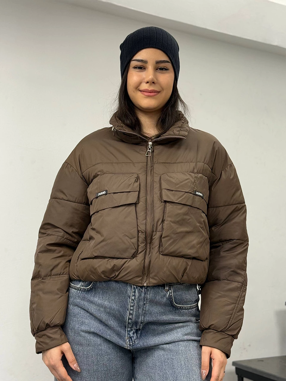 کاپشن مینی 823 یقه گت دار RY