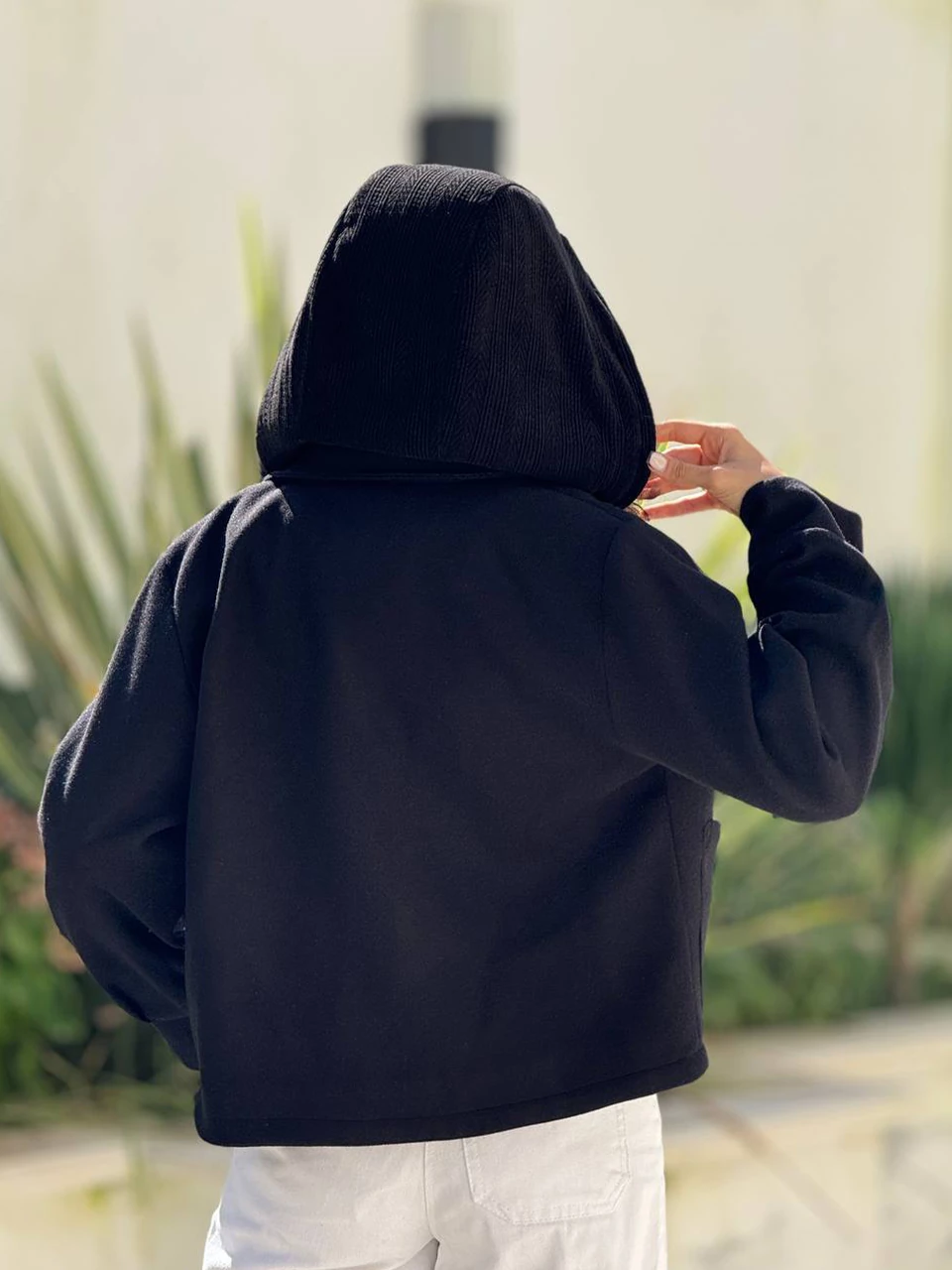 پالتو مینی کتی 71237 فوتر ترکیبی کلاهدار RY