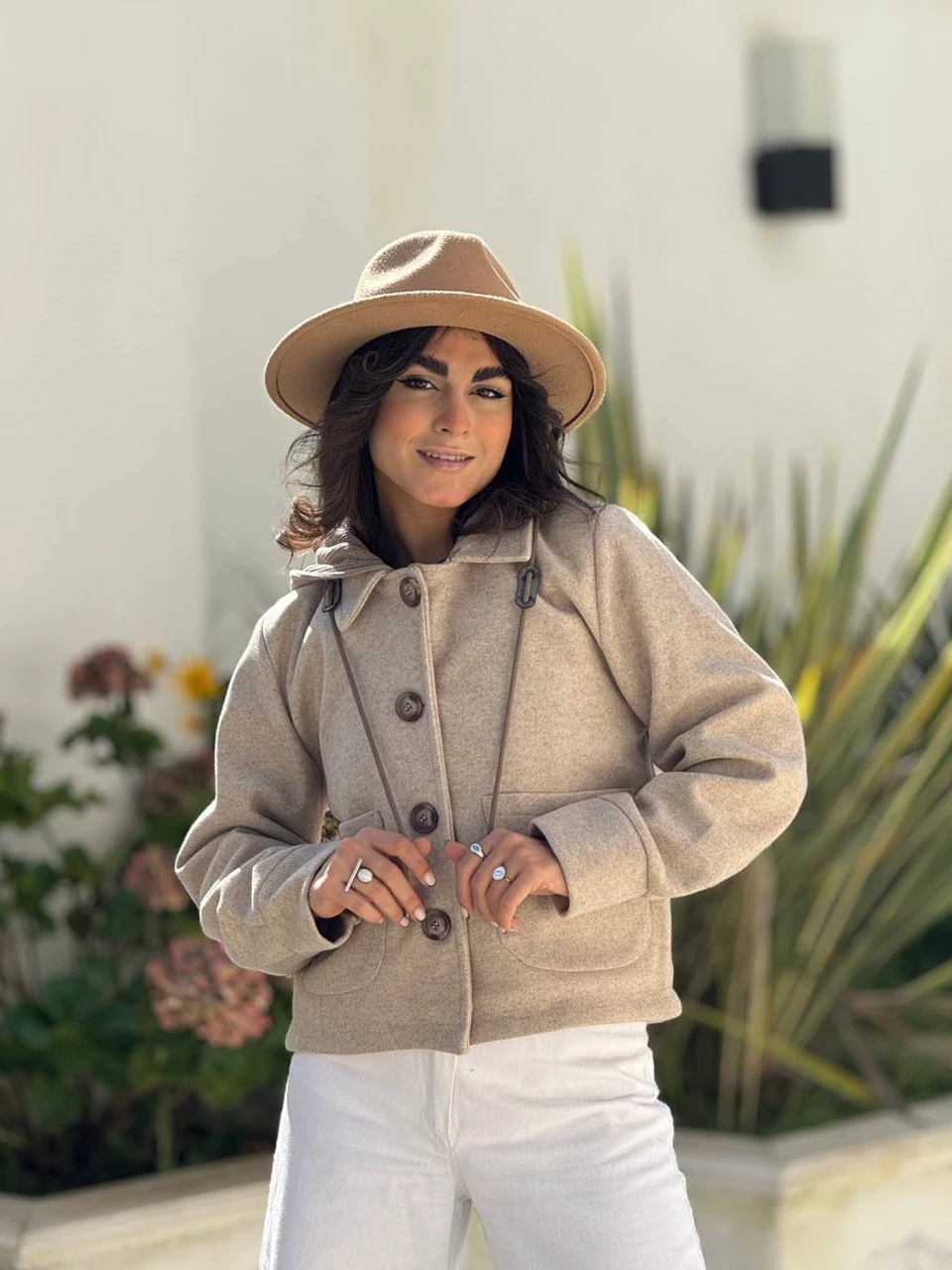 پالتو مینی کتی 71237 فوتر ترکیبی کلاهدار RY