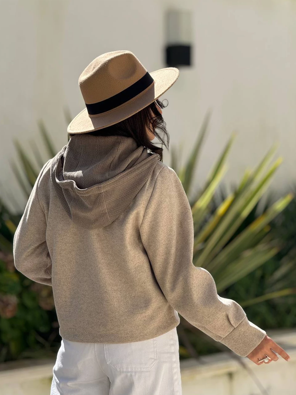 پالتو مینی کتی 71237 فوتر ترکیبی کلاهدار RY