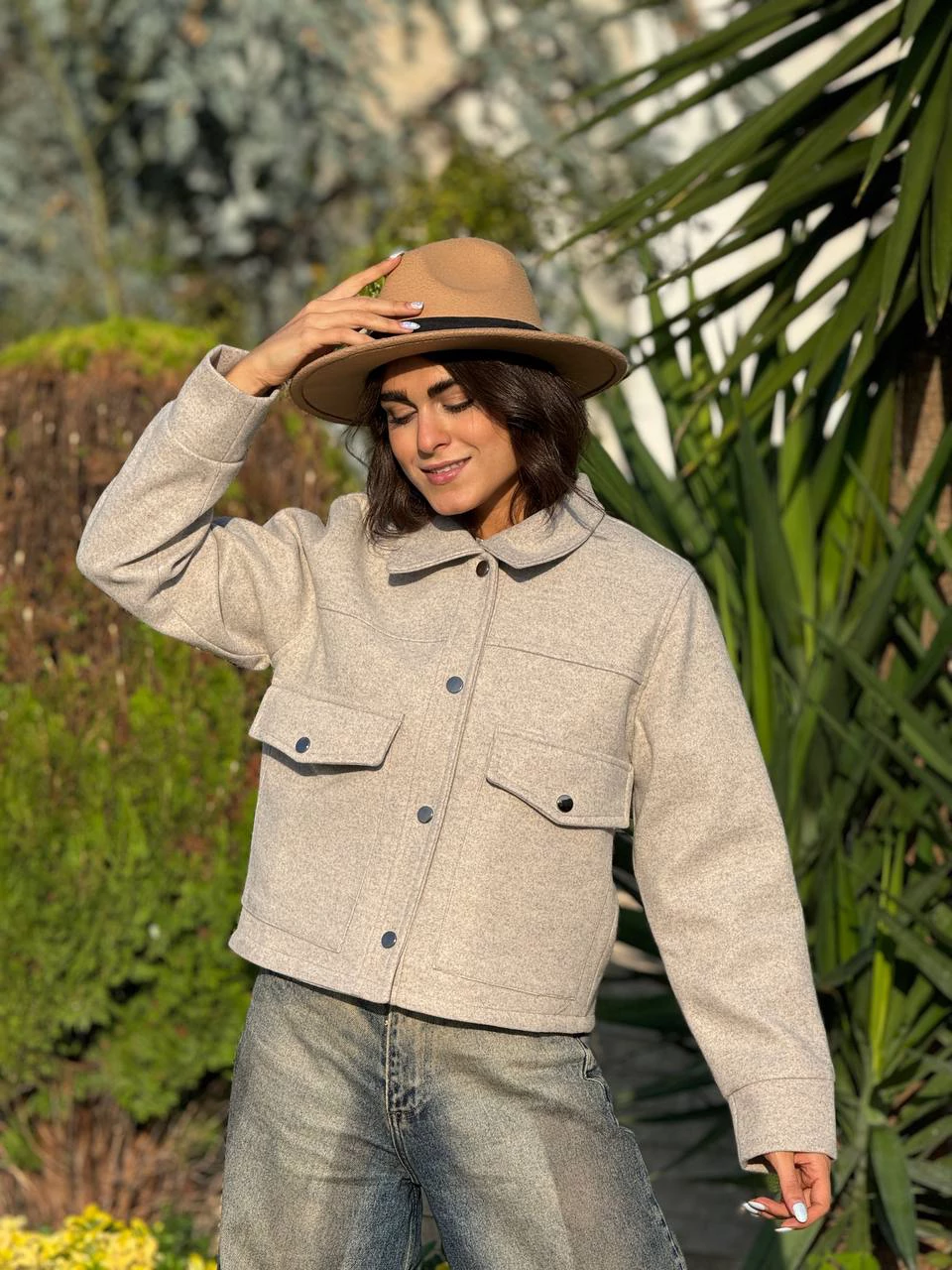 پالتو مینی 71235 فوتر کوتاه دکمه پرچی RY