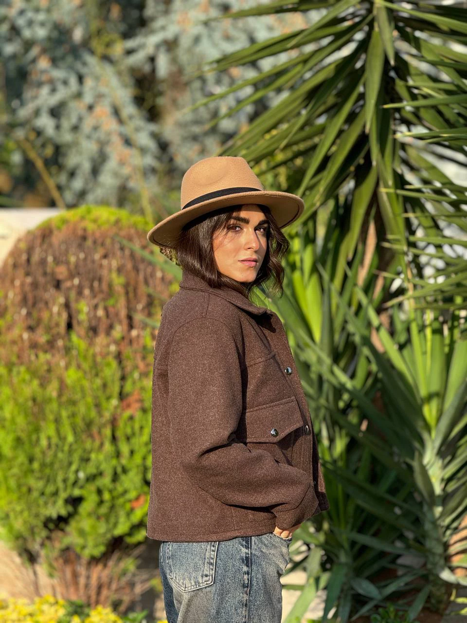 پالتو مینی 71235 فوتر کوتاه دکمه پرچی RY