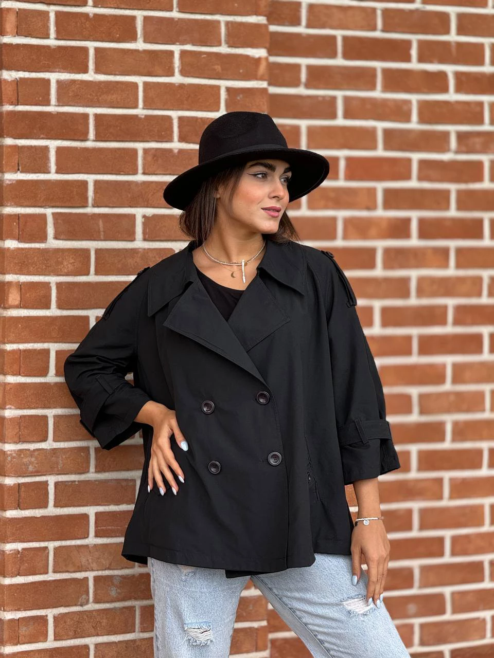 بارانی میدی 71212 کتان پشت پاگن RY