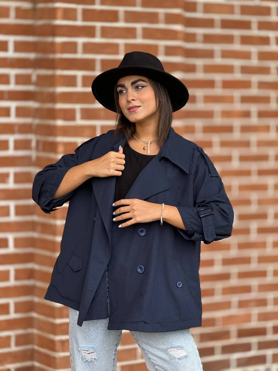 بارانی میدی 71212 کتان پشت پاگن RY