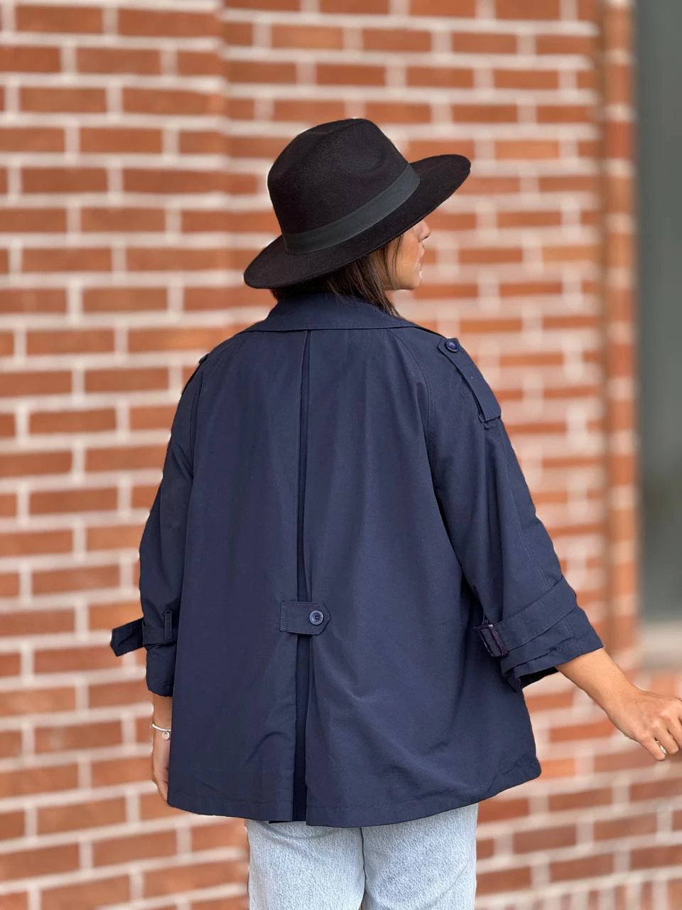 بارانی میدی 71212 کتان پشت پاگن RY