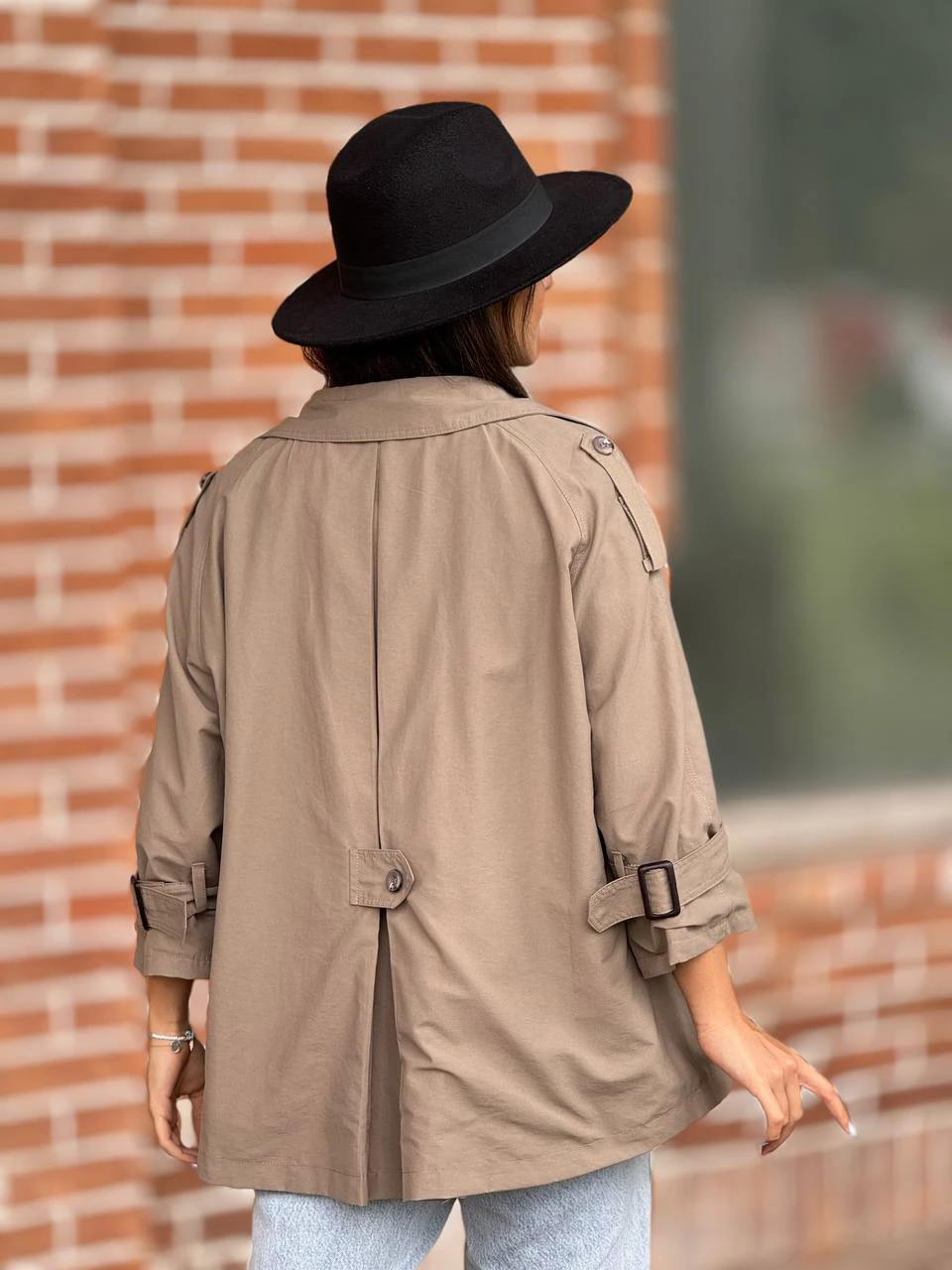 بارانی میدی 71212 کتان پشت پاگن RY