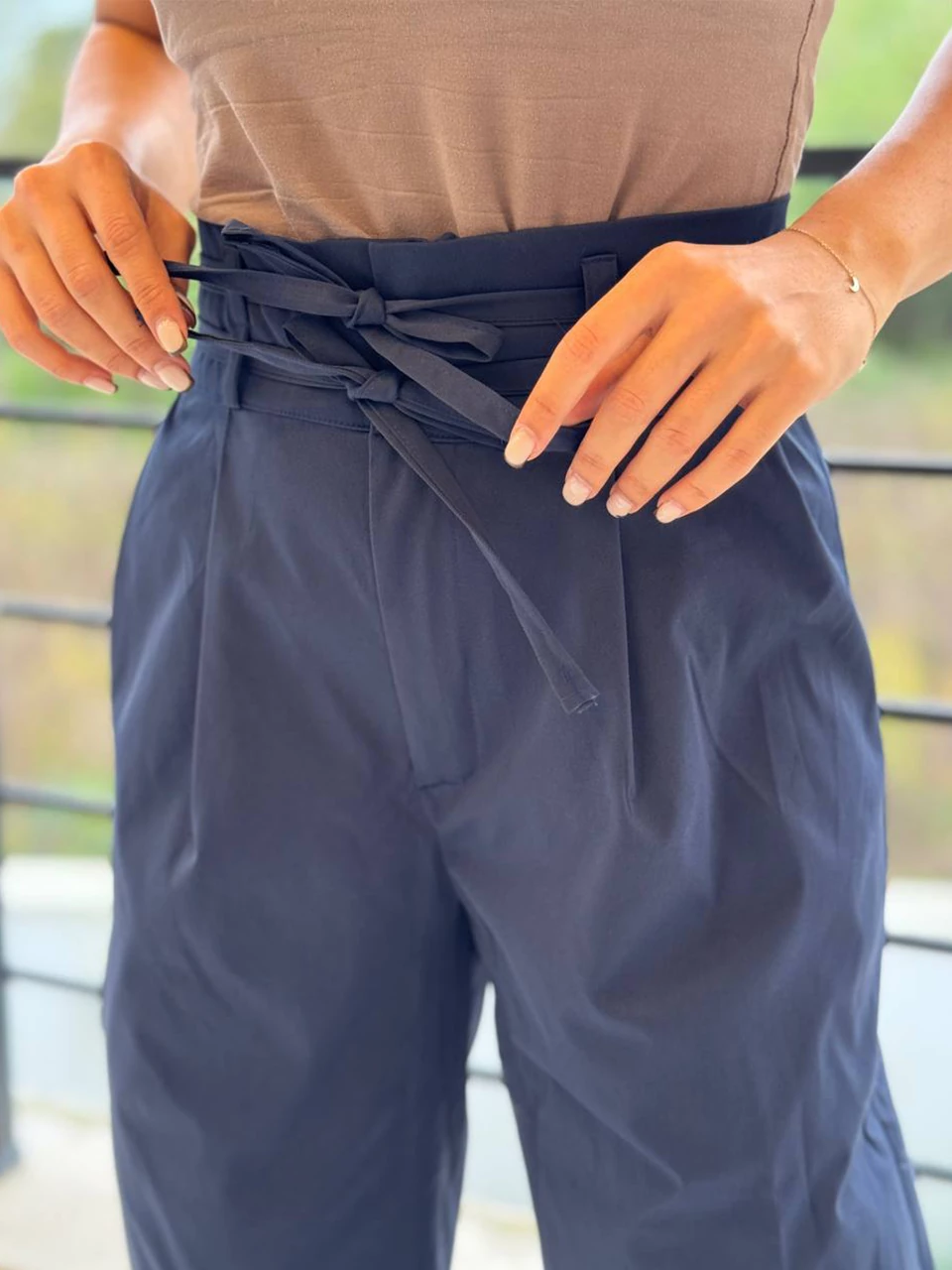 شلوار پارچه ای بگ 1302 پارکا دو قزن RY