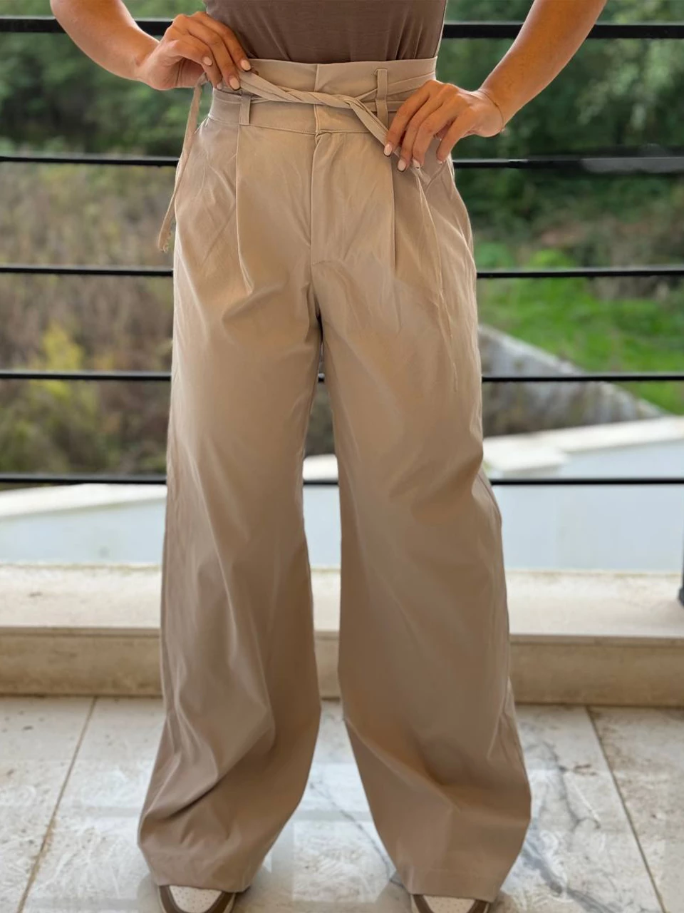 شلوار پارچه ای بگ 1302 پارکا دو قزن RY