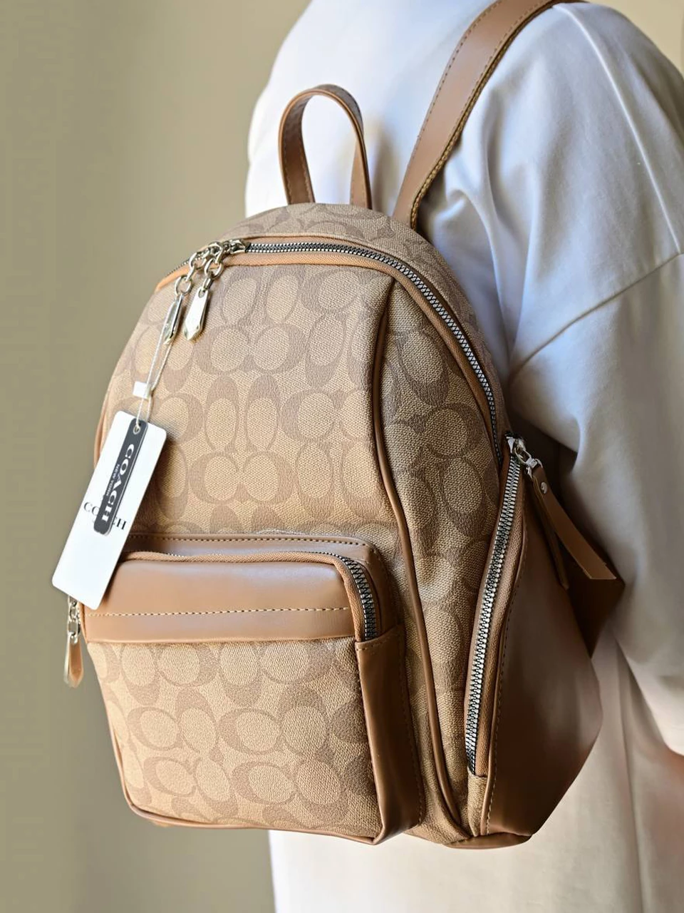 کیف کوله پشتی 4838 و 2839 جلو جیب وینل