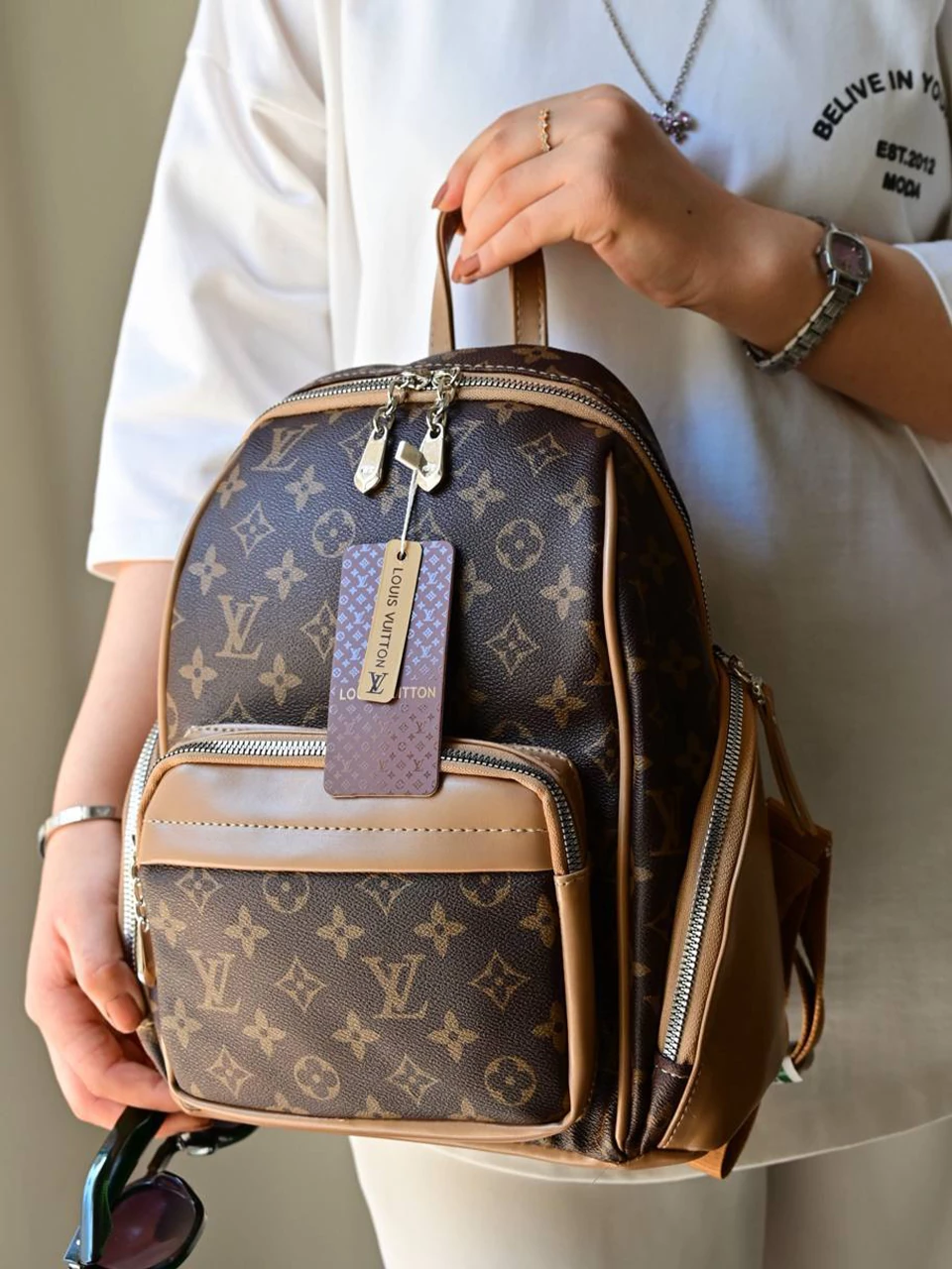 کیف کوله پشتی 4838 و 2839 جلو جیب وینل