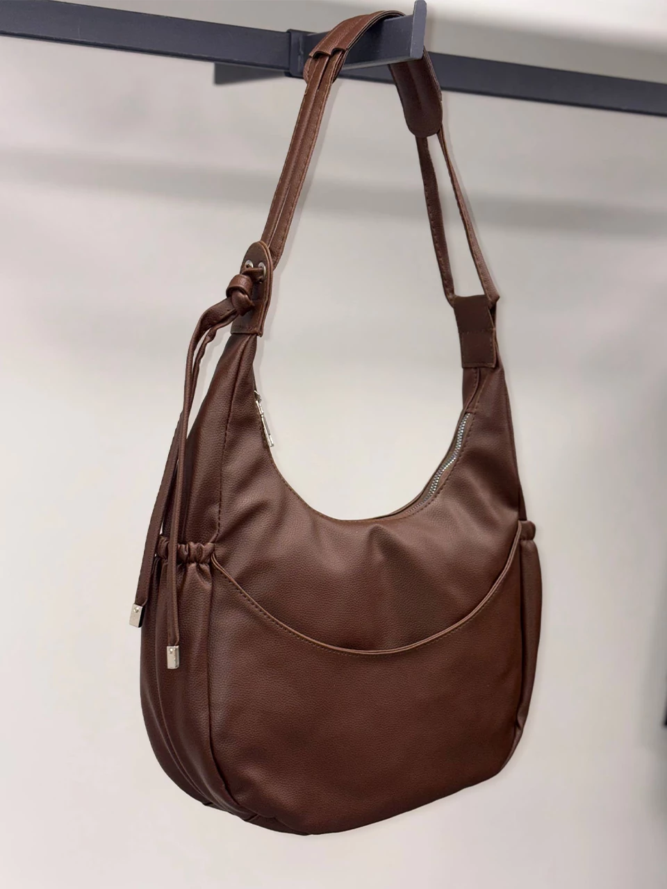 کیف دوشی 3242 شل جلو زیپ پرچی