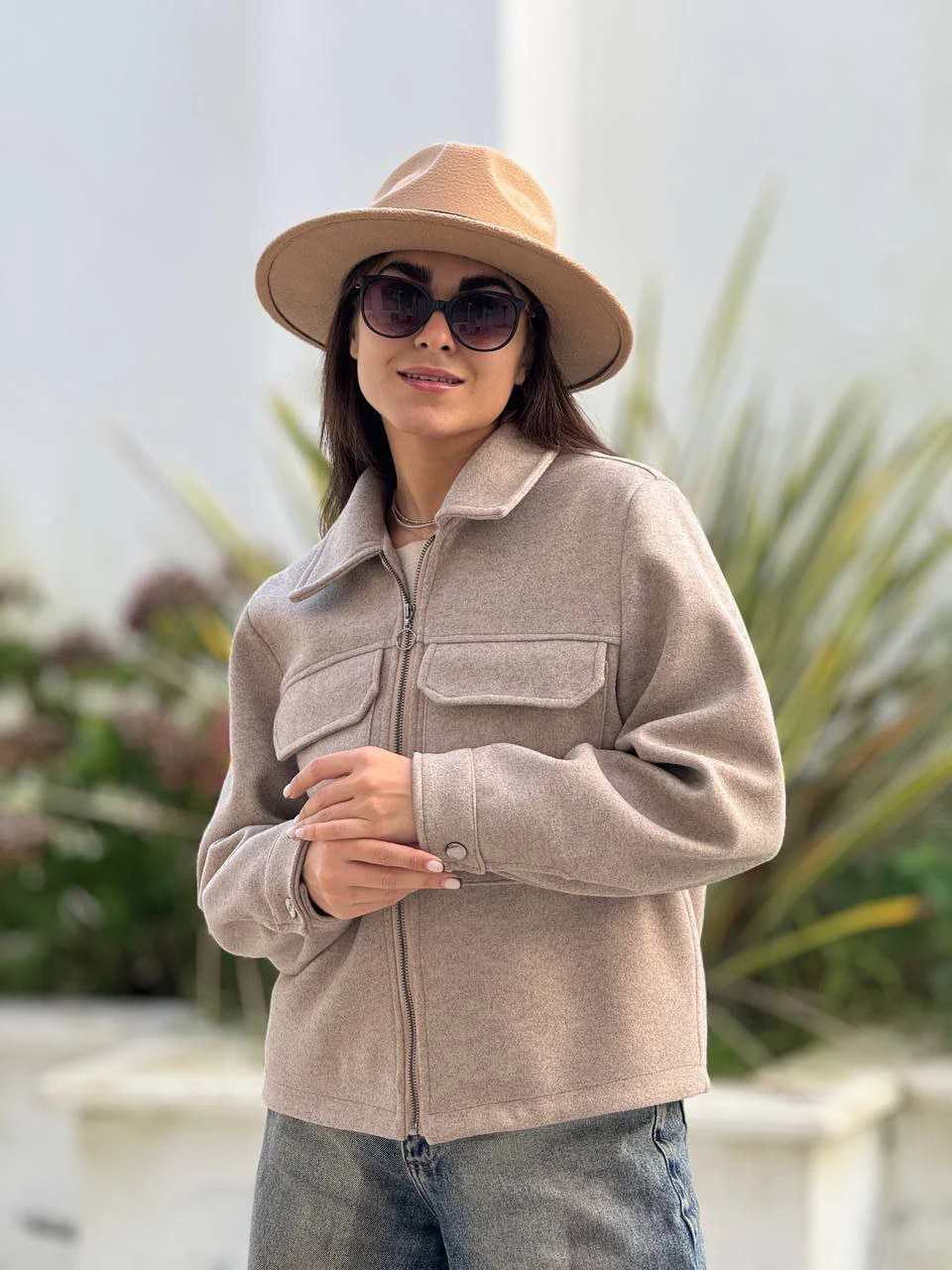 پالتو مینی کتی 71236 فوتر دو جیب زیپ دار RY