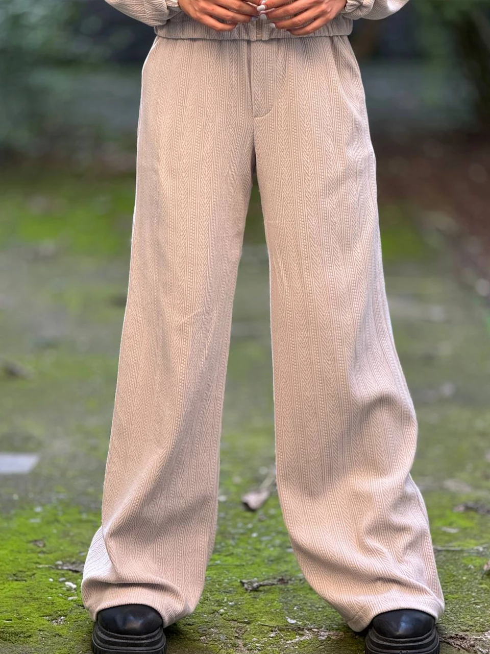 ست بامبر و شلوار بگ 71239 مراکشی کیمونو RY