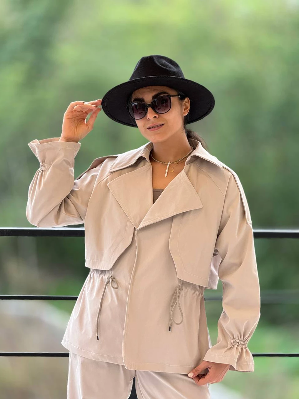 بارانی میدی 1054 آستین کش پارکا RY