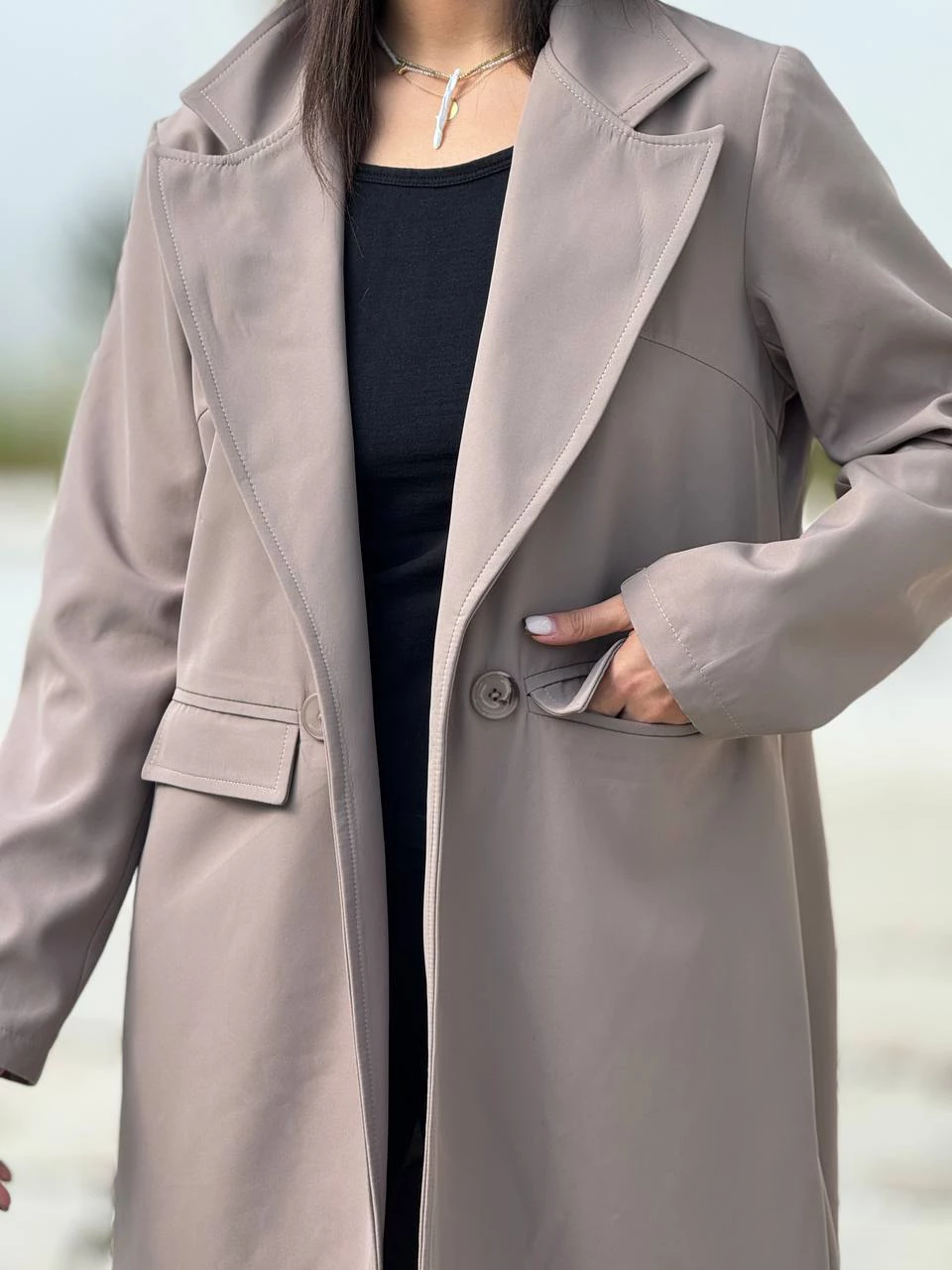 بارانی لانگ 71216 سانتانا RY