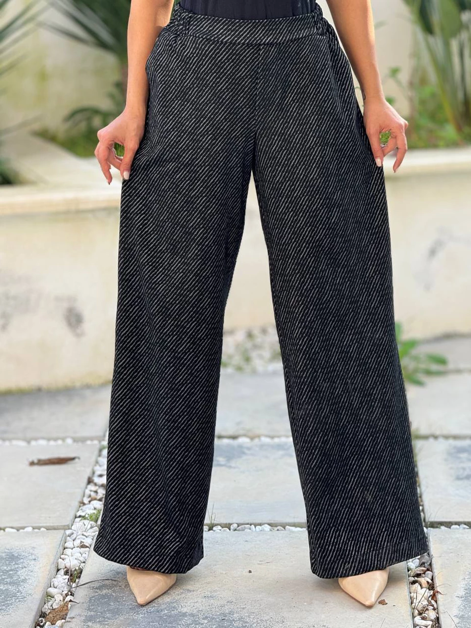 شلوار پارچه ای بگ 31092 کشمیر ژاکارد RY