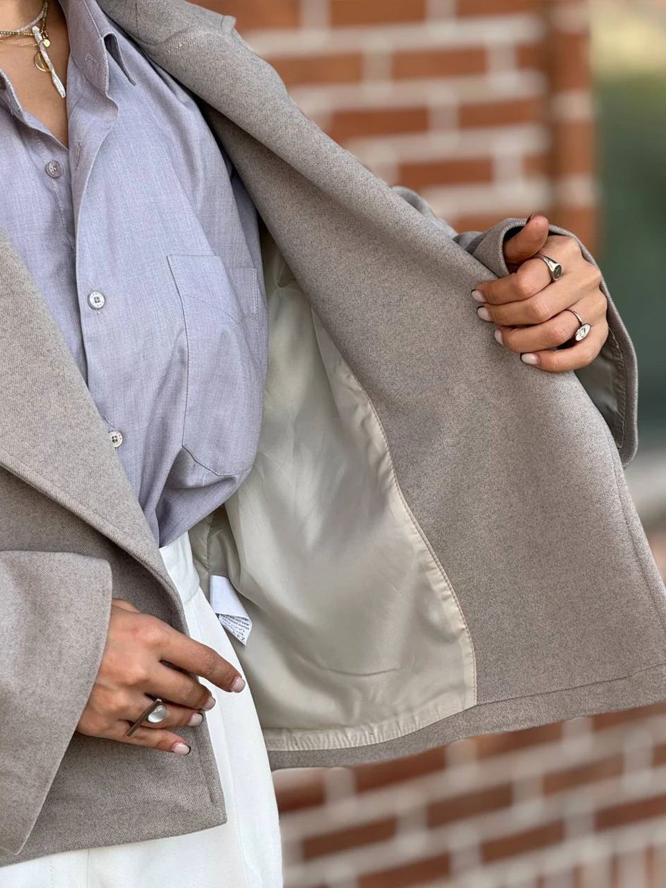 پالتو میدی کتی 71246 فوتر یقه انگلیسی پهن RY