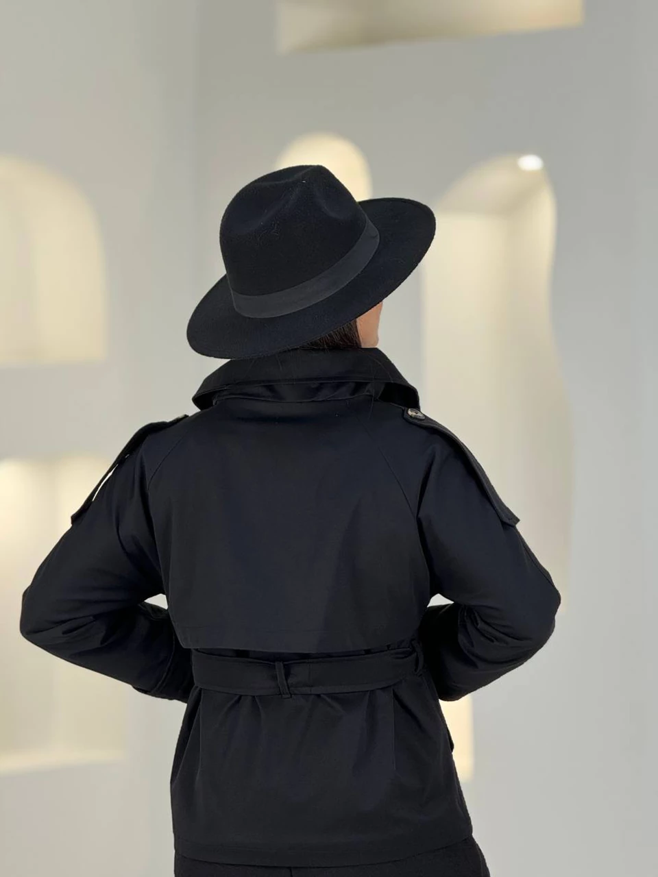 بارانی میدی 1052 یقه بلند پارکا RY