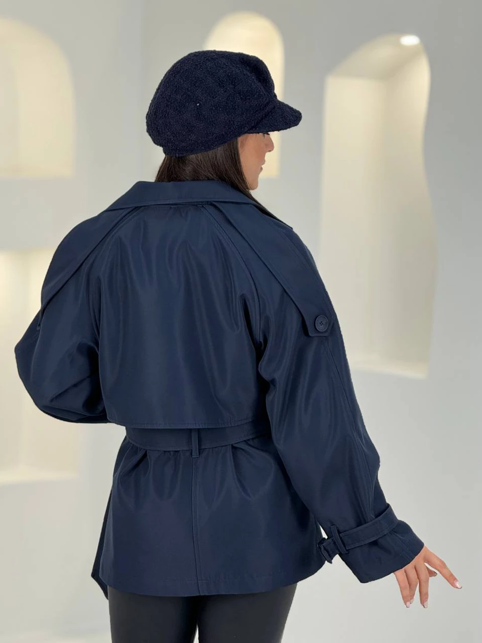 بارانی میدی 71260 سانتانا سه دکمه دو شنل RY