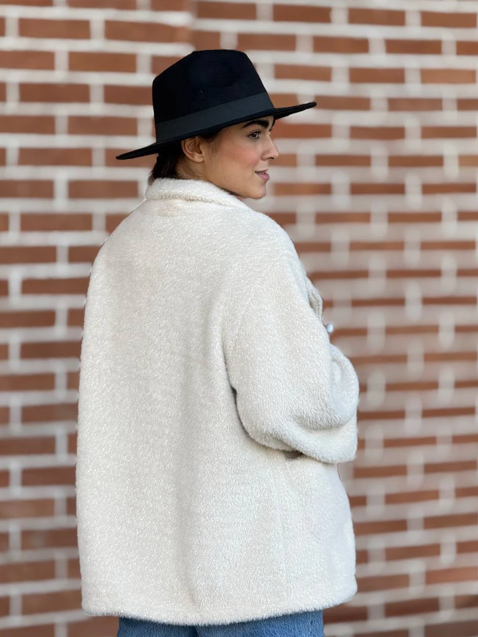 پالتو میدی کتی 71250 یقه آمریکایی دو جیب ربیت RY