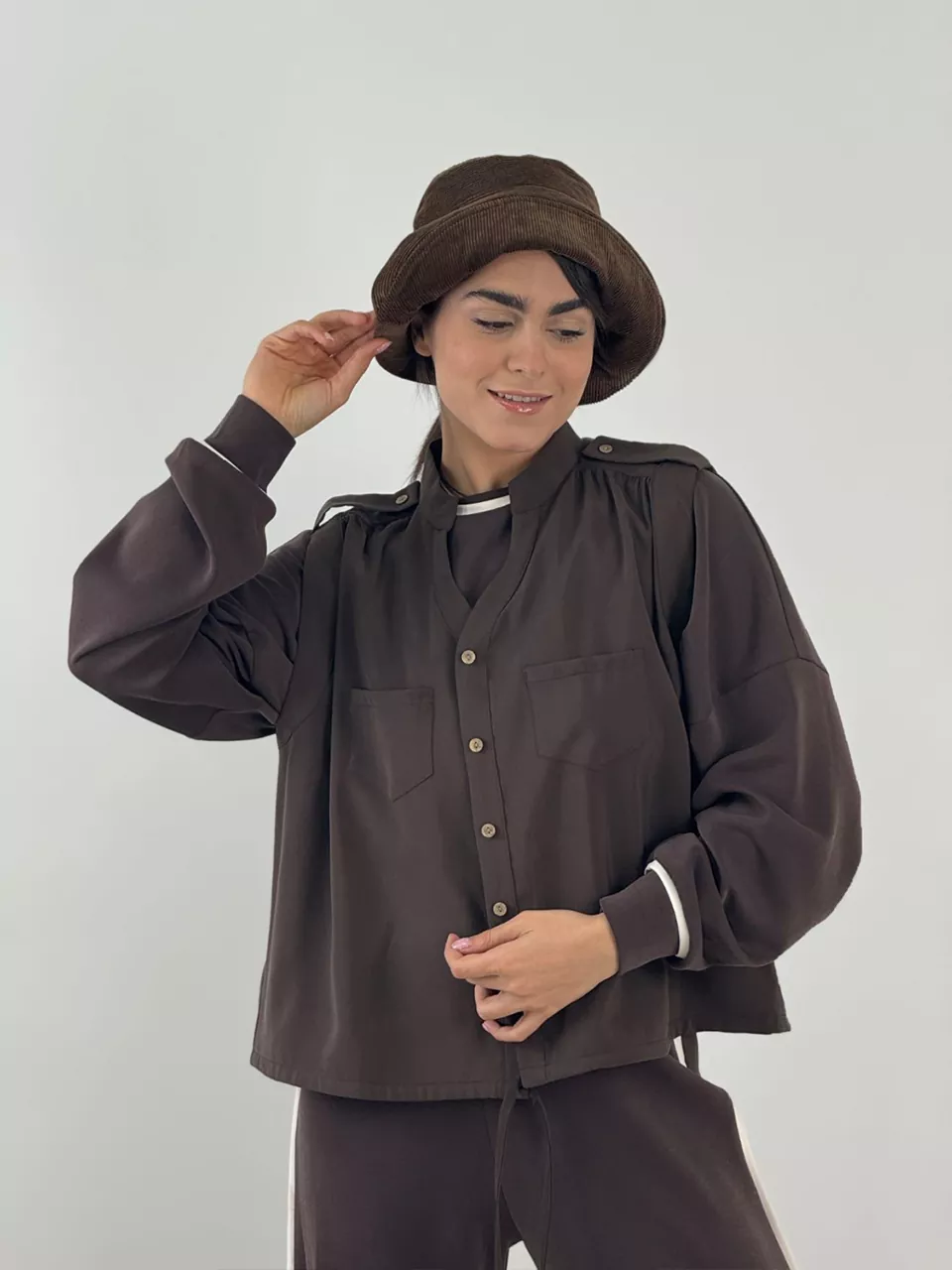 شومیز وست 61564 پاگن دار کوپرا RY