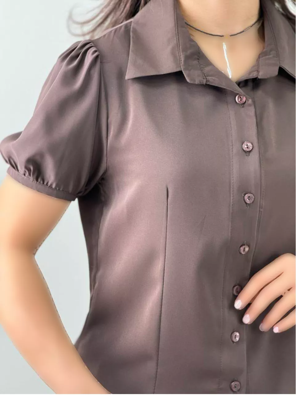 شومیز 61584 ژاکلین آستین کوتاه RY