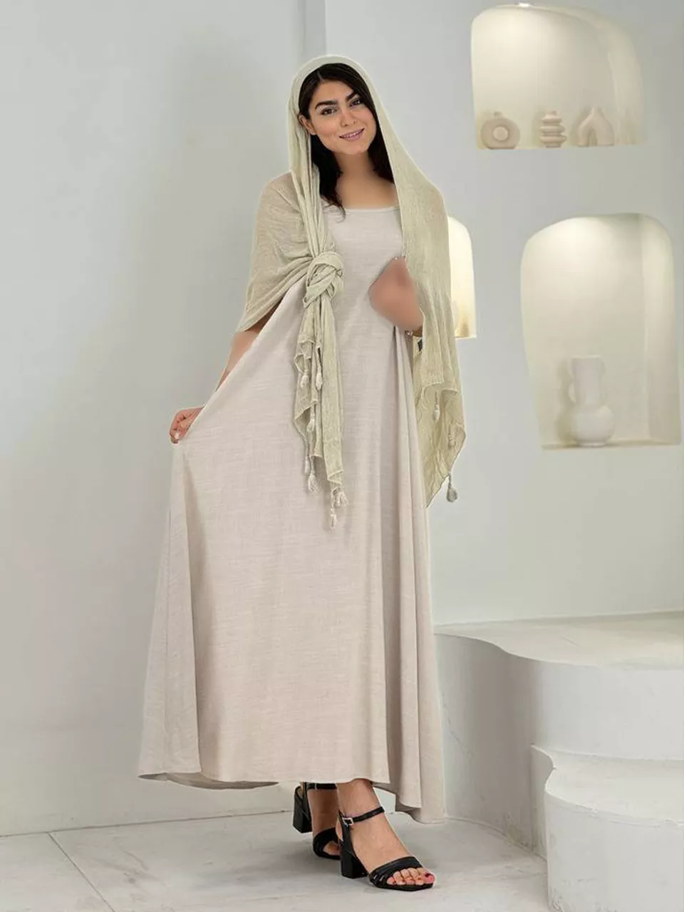 سارافون لانگ 61609 لینن بندی RY