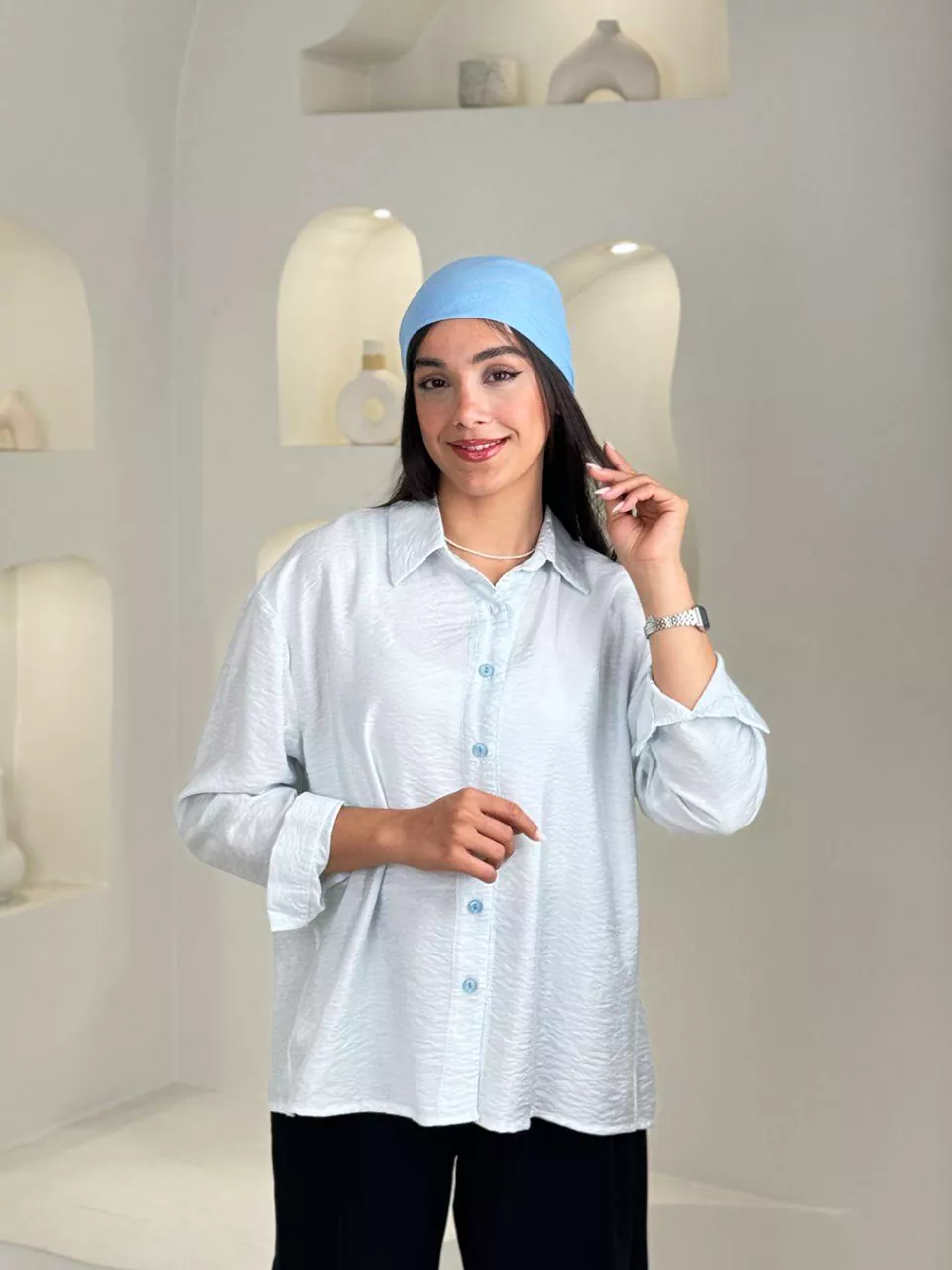 مانتو شومیزی 61634 پشت پیله new پری ایر RY