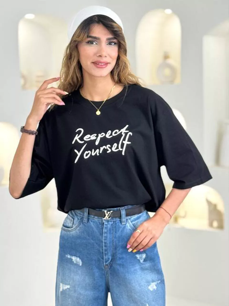 تی شرت باکسی 517 RY - respect