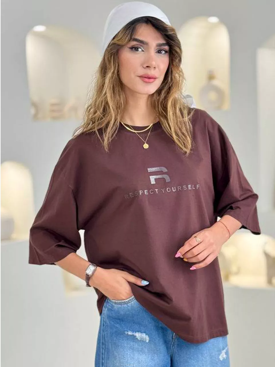 تی شرت باکسی 518 RY - R