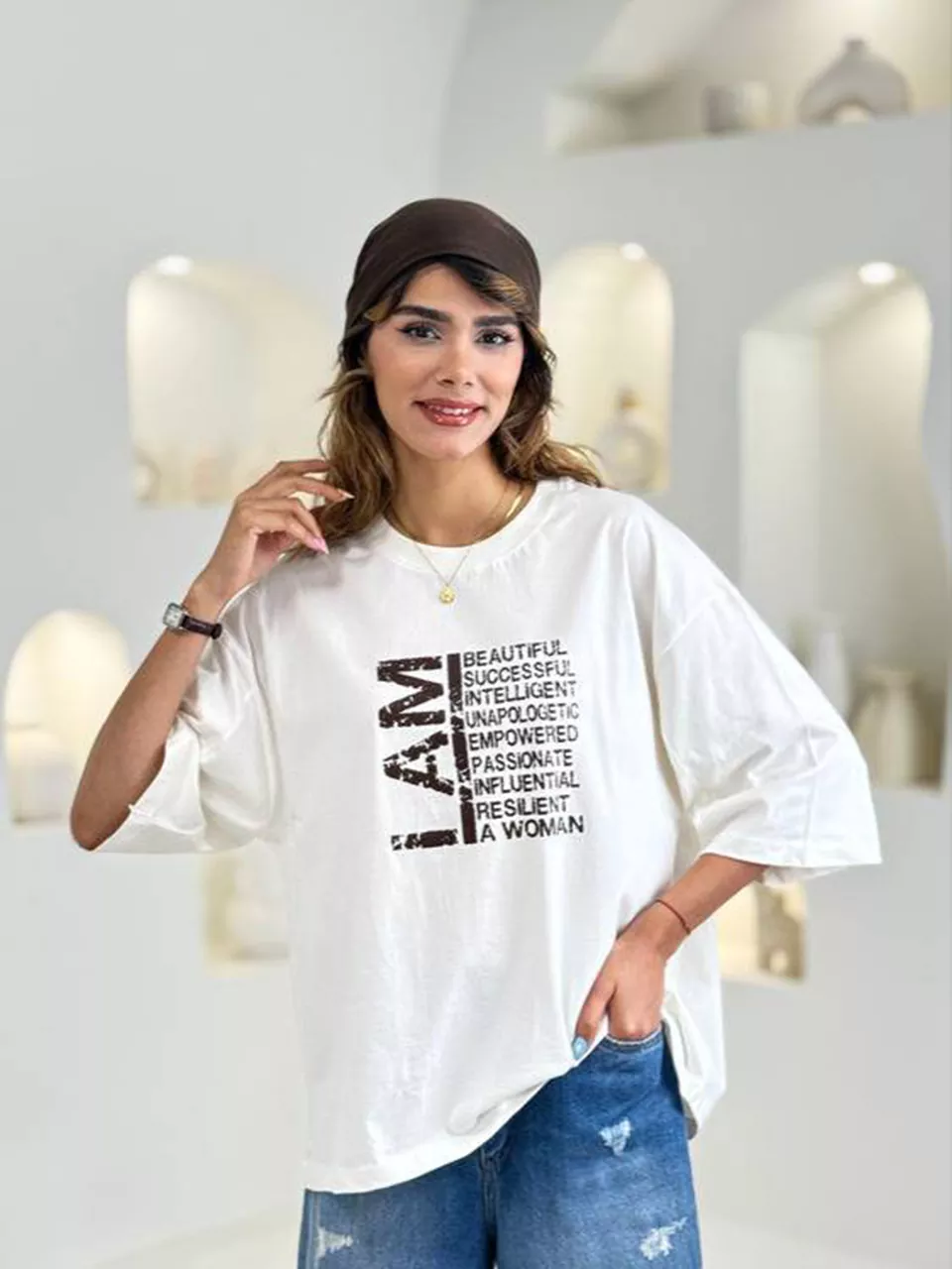 RY - I Am تی شرت باکسی 522