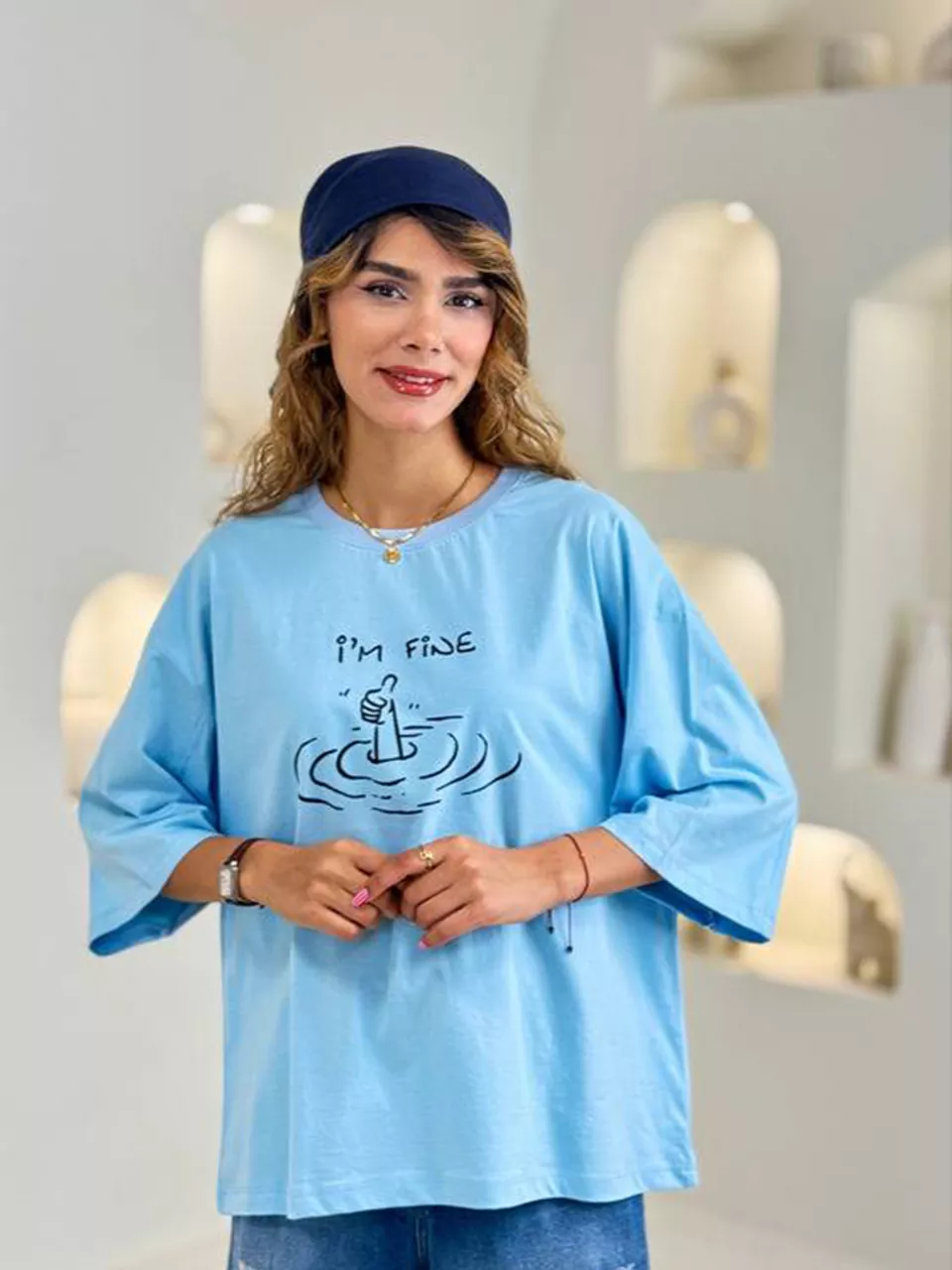 تی شرت باکسی 524 RY - Fine