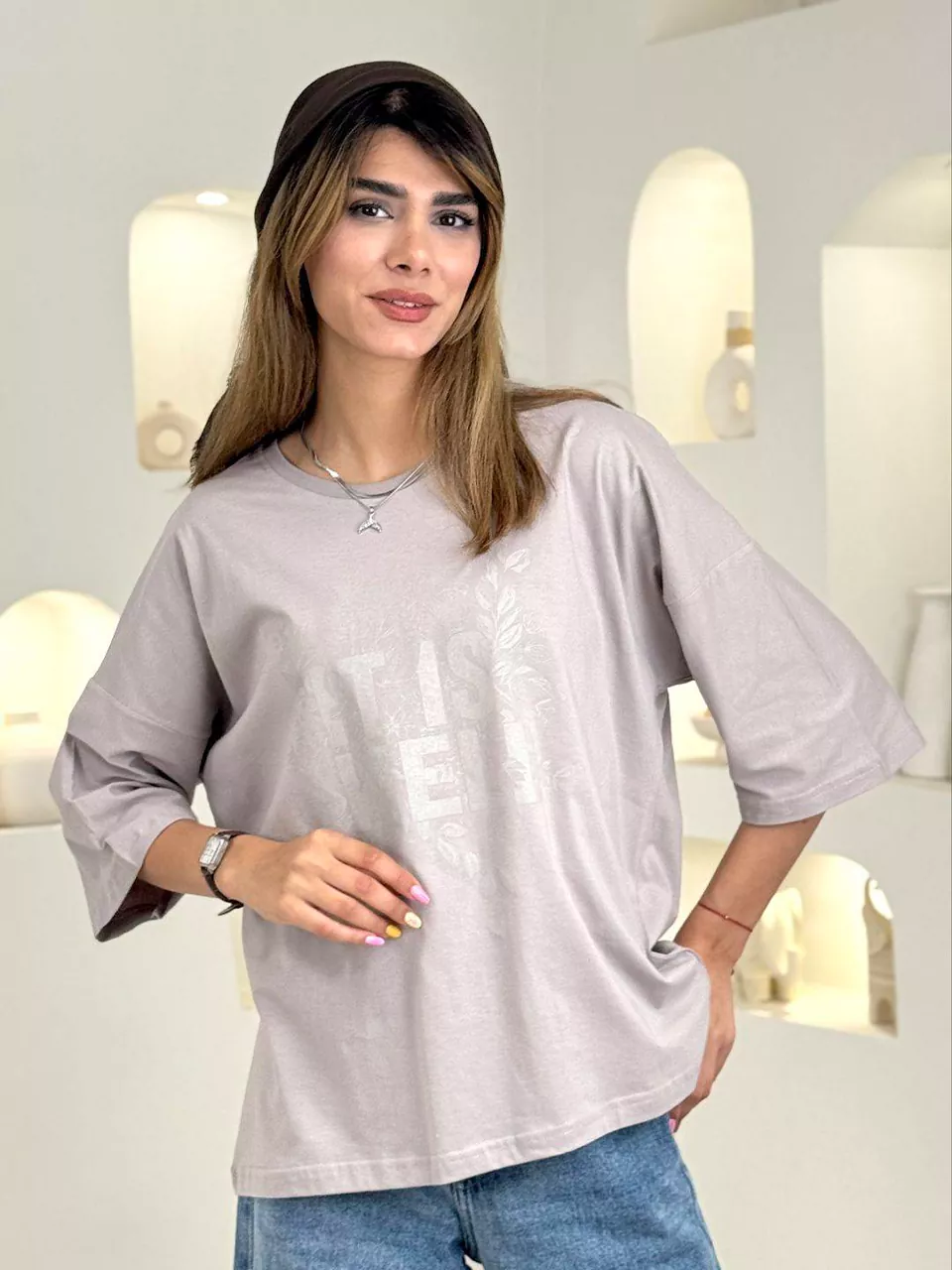 تی شرت باکسی 21131 RY - Well
