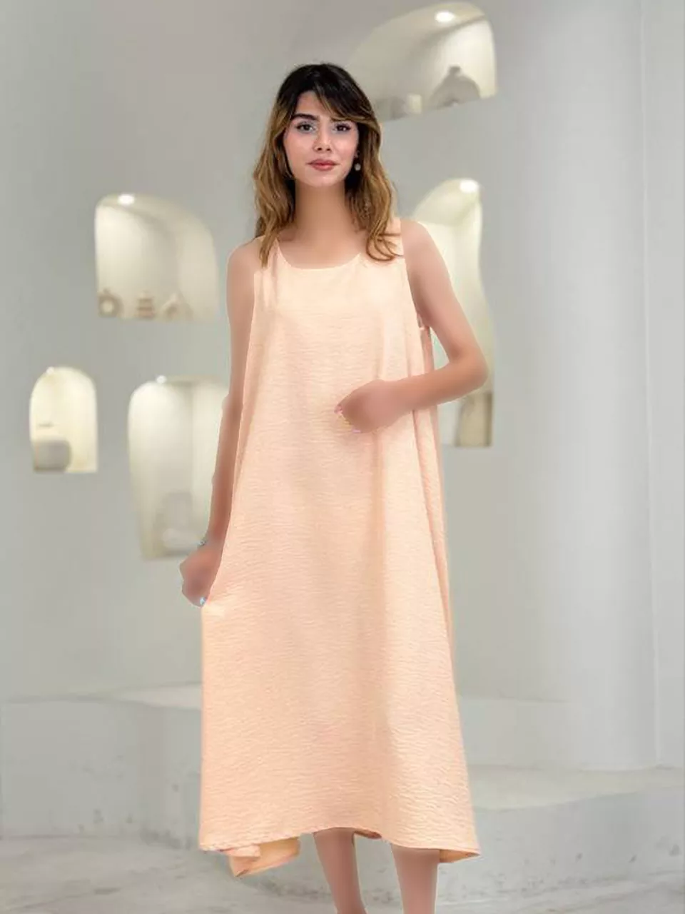 سارافون لانگ 61658 لینن کریستال RY