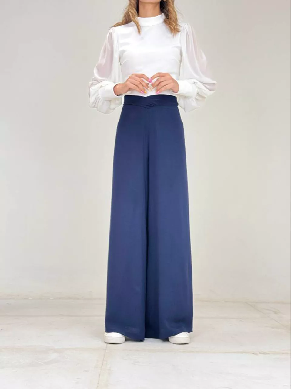 شلوار پارچه ای بگ 31167 کمر چپ راستی سیلکا RY