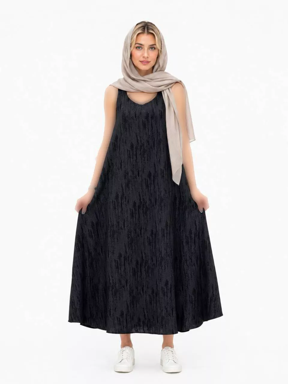 سارافون لانگ 61685 پشت گره لوئیزا پرینت RY