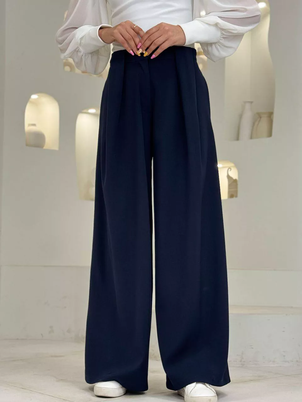 شلوار پارچه ای بگ 31162 پل سر خود RY