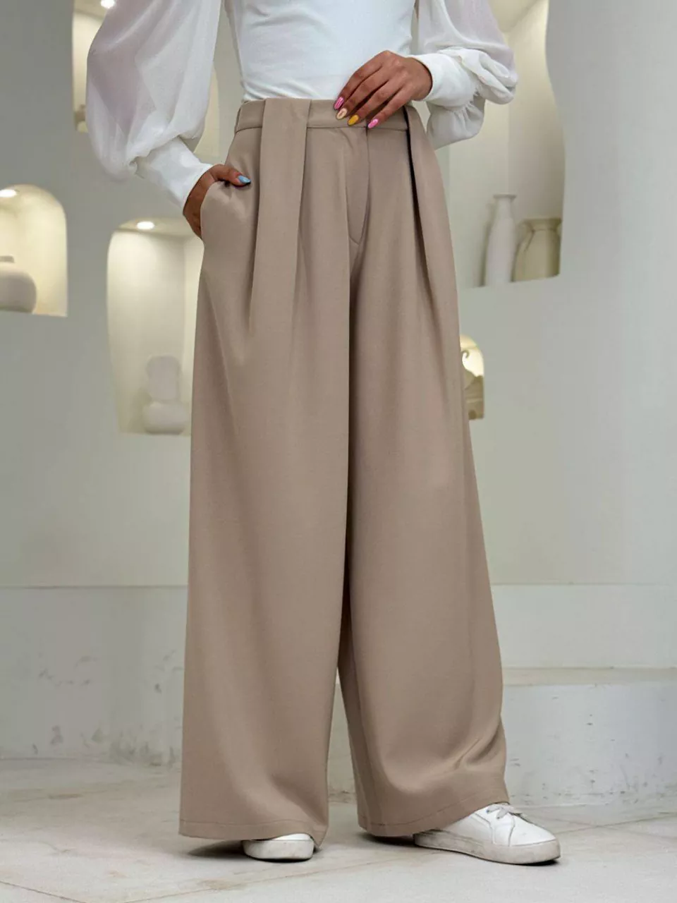 شلوار پارچه ای بگ 31162 پل سر خود RY